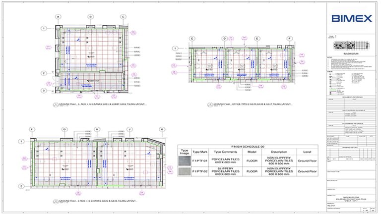 BIM Architecture Drawings